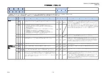 (3)勘定科目内訳明細書の1ページ目